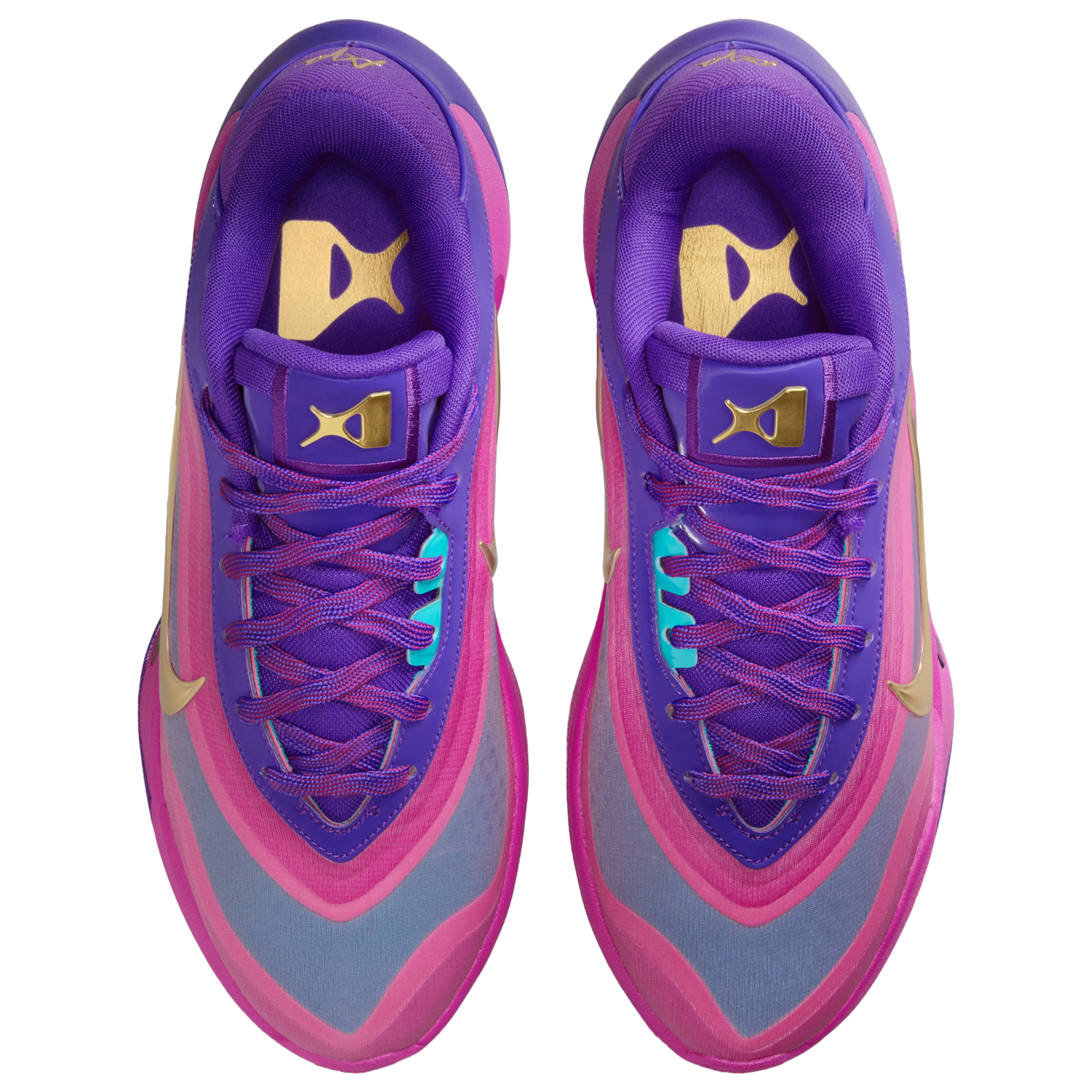 Nike A'One - Men's - Hyper Violet/Metallic Gold/Purple