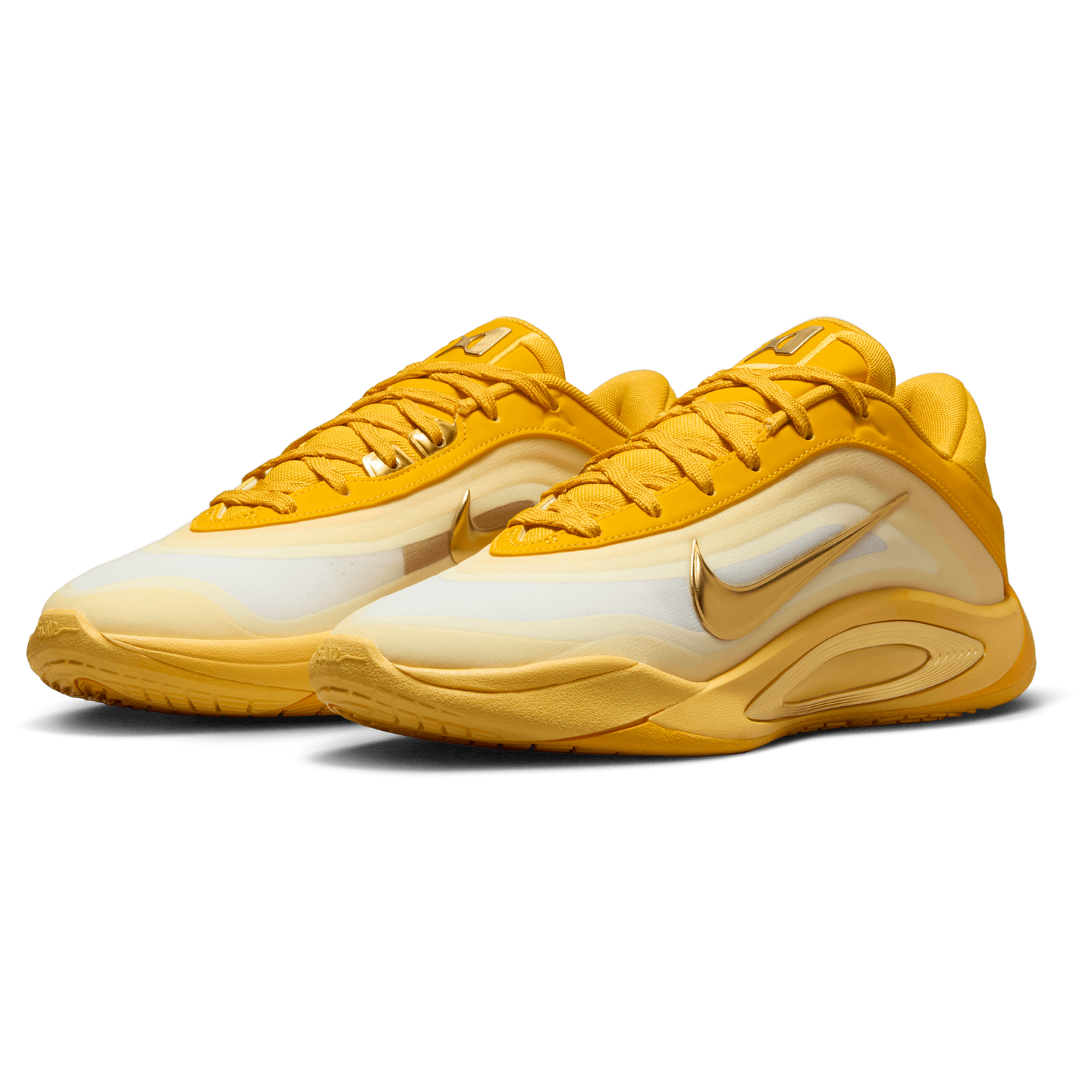 Nike A'One - Men's - Topaz Gold/Metallic Gold/Soft Yellow