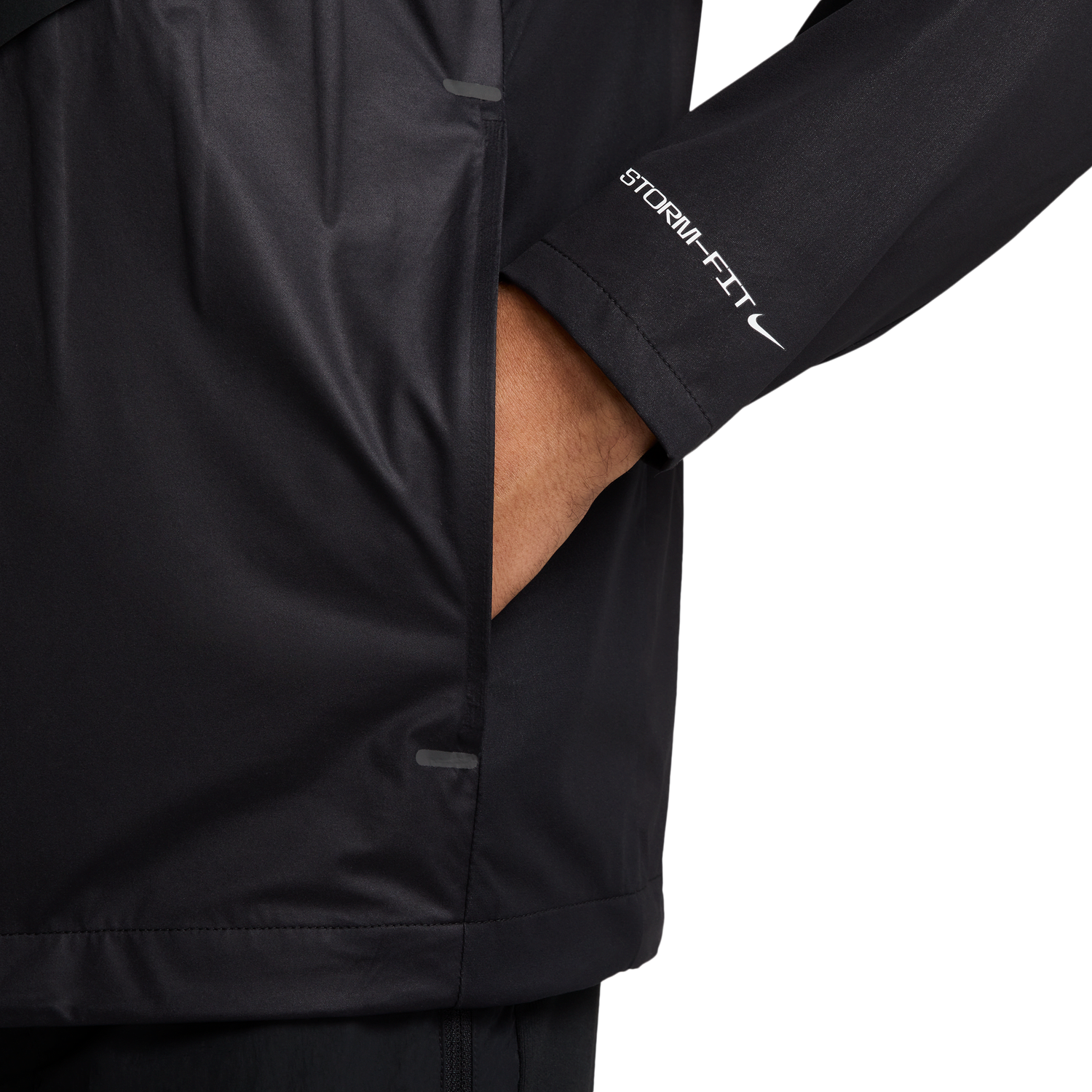 Nike StormFIT Aeroswift Jacket - Men's - Black/Summit White