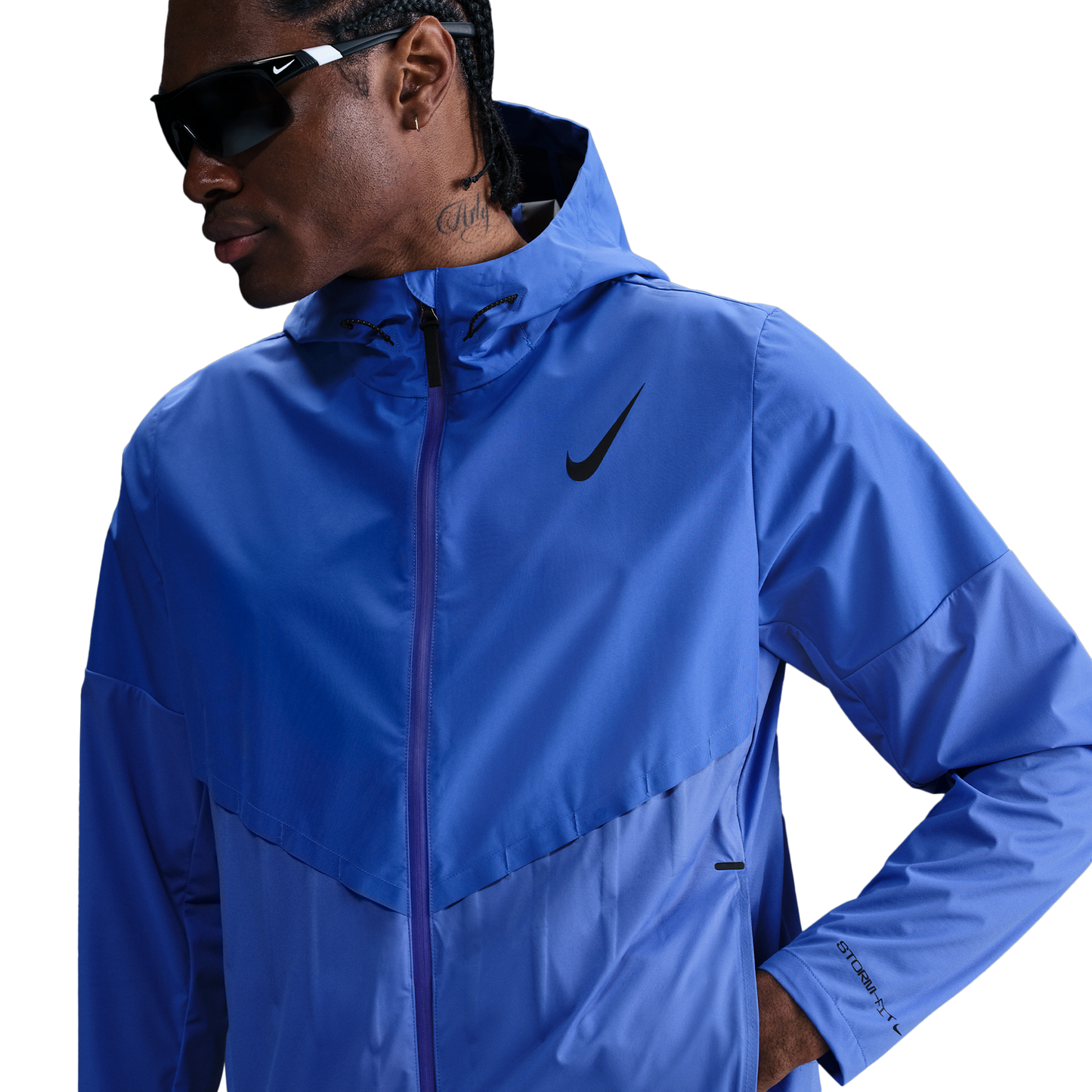 Nike StormFIT Aeroswift Jacket - Men's - Comet Blue/Black