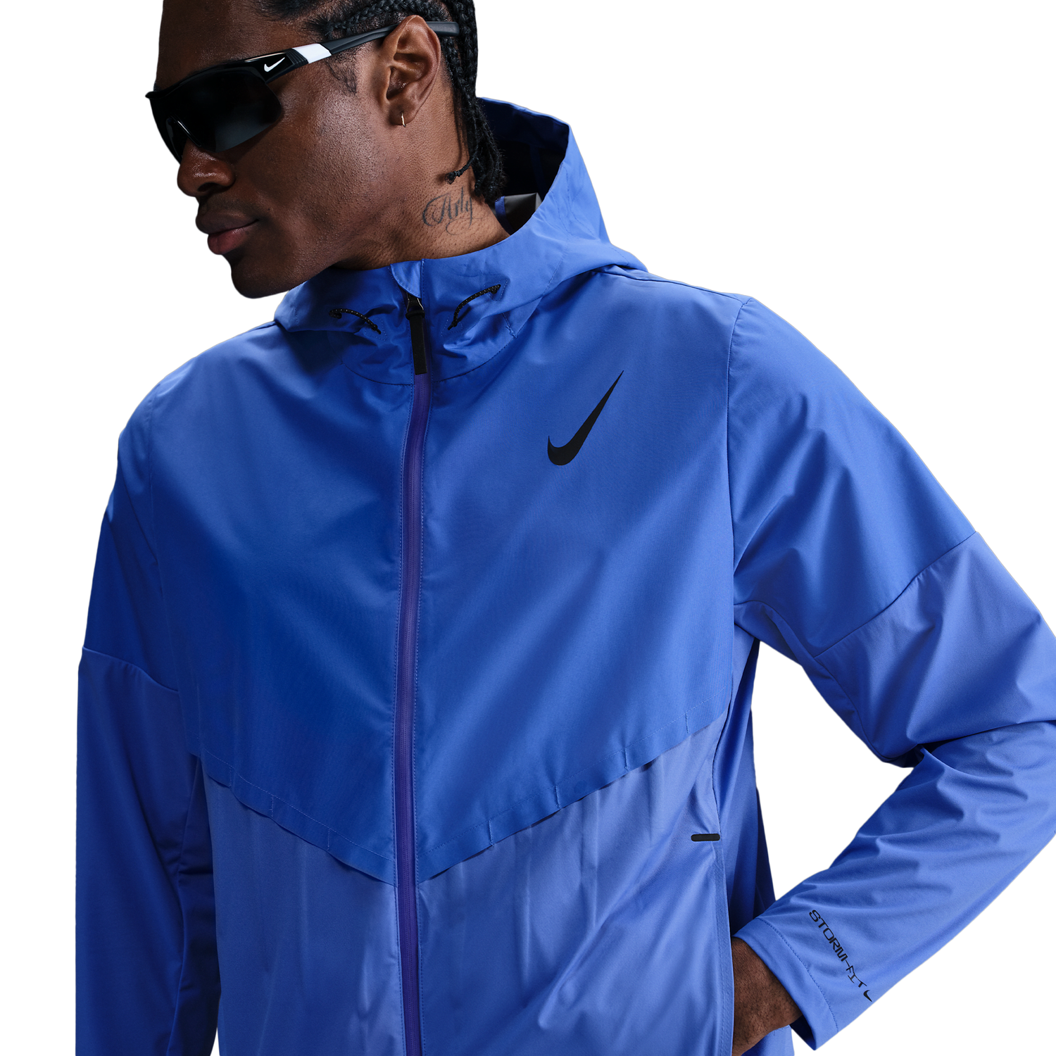 Nike StormFIT Aeroswift Jacket - Men's - Comet Blue/Black