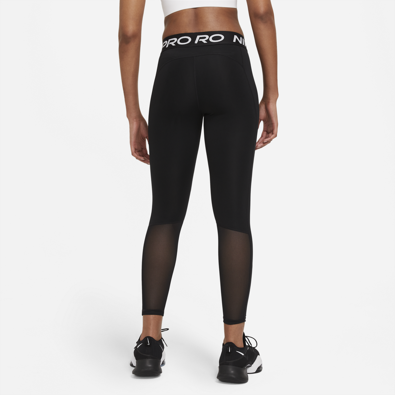 Nike Pro 365 Tights - Women's - Black/White