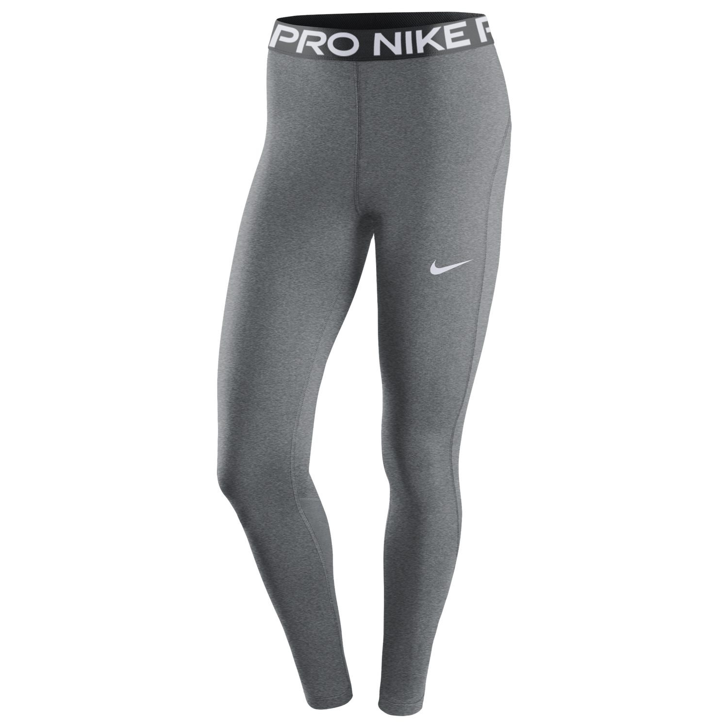 Nike Pro 365 Tights - Women's - Smoke Grey Heather/Black/White