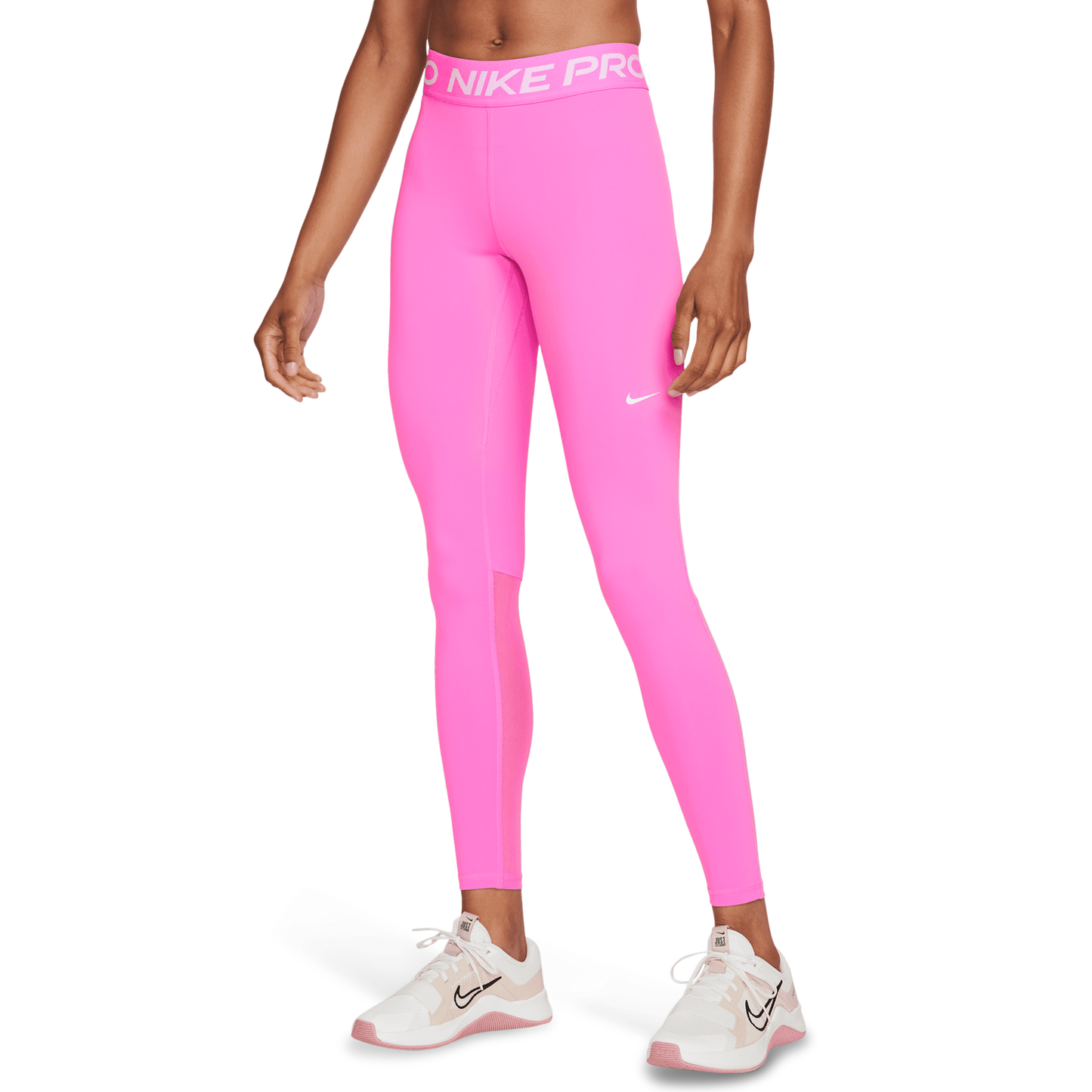Nike Pro 365 Tights - Women's - Playful Pink/White