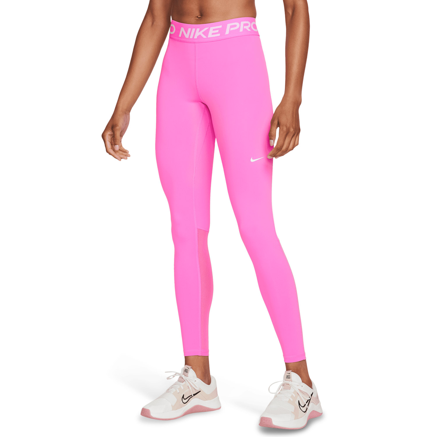 Nike Pro 365 Tights - Women's - Playful Pink/White