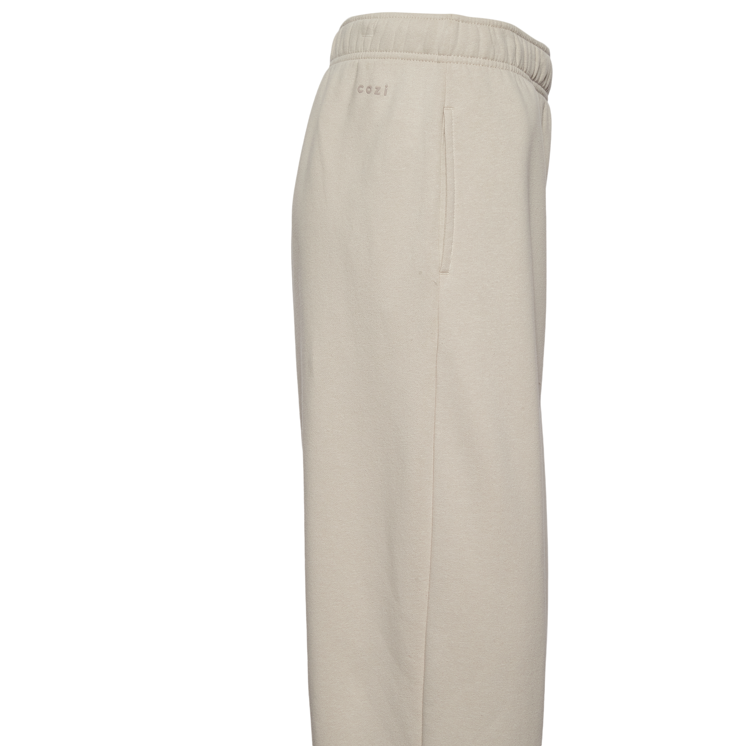 Cozi Fleece Barrel Leg Pants - Women's - Silver Cloud