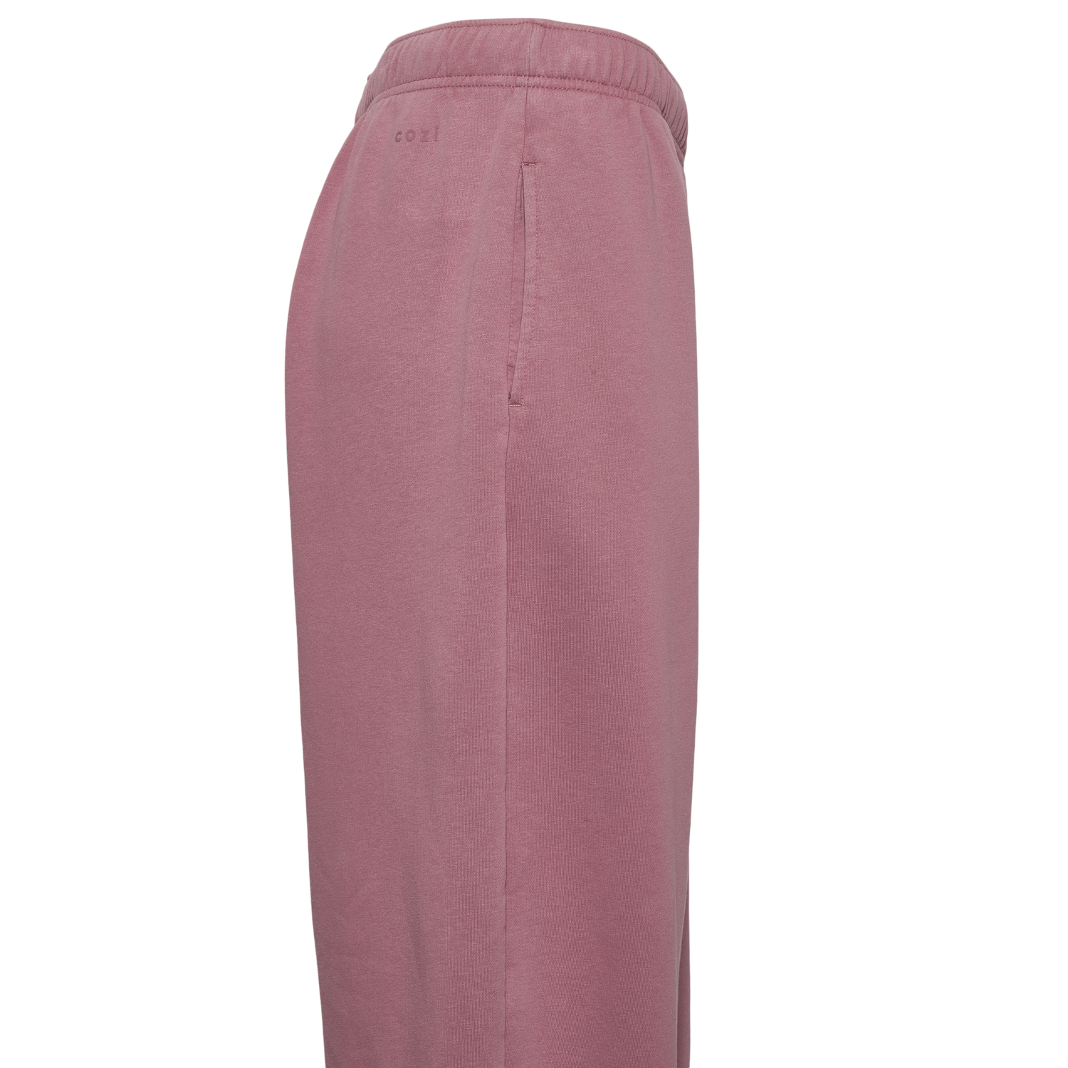 Cozi Fleece Barrel Leg Pants - Women's - Wistful Mauve