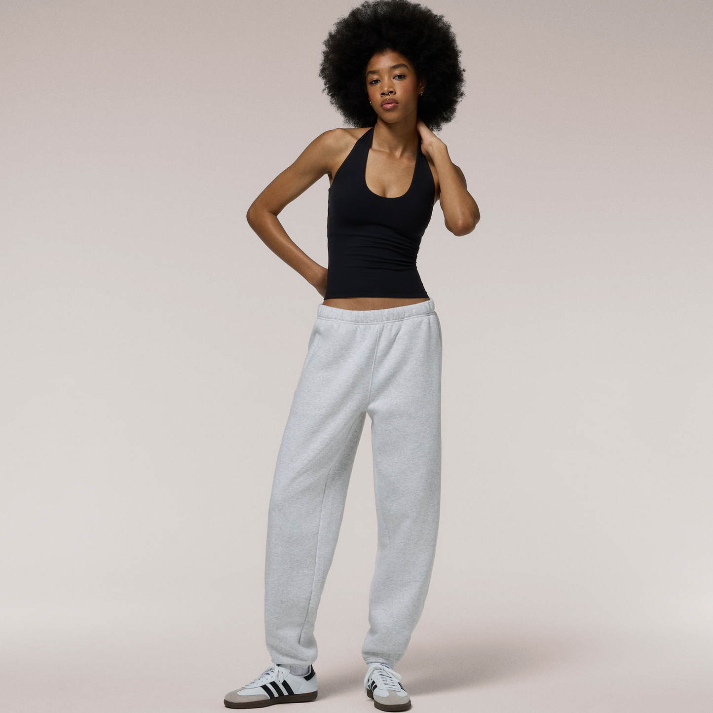 Cozi Balloon Fleece Jogger - Women's - Ash Heather