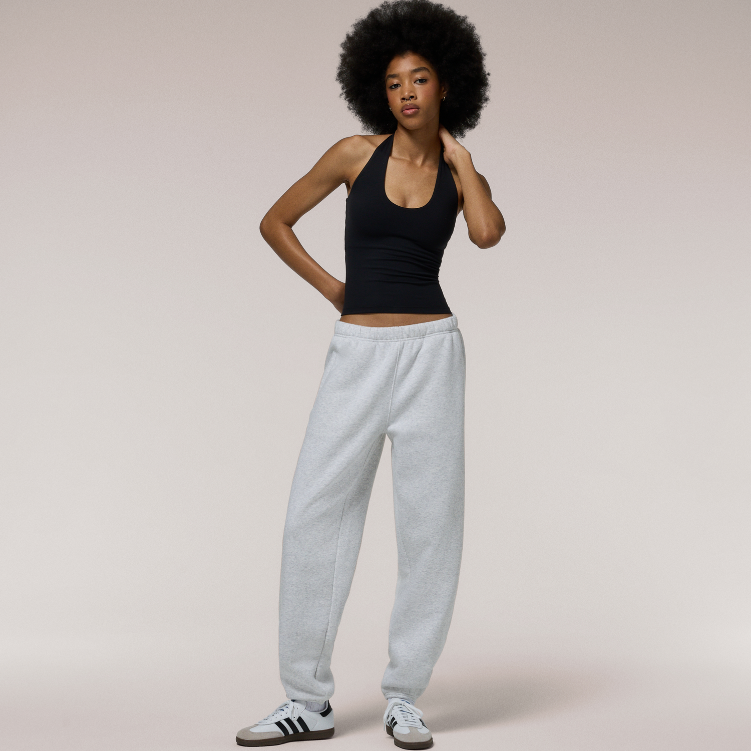 Cozi Balloon Fleece Jogger - Women's - Ash Heather