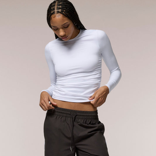Cozi Ruched Smoothing Top - Women's - Bright White
