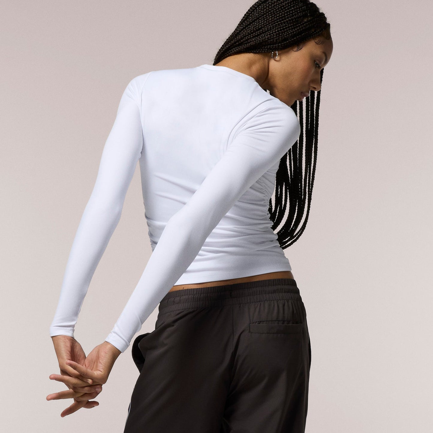 Cozi Ruched Smoothing Top - Women's - Bright White