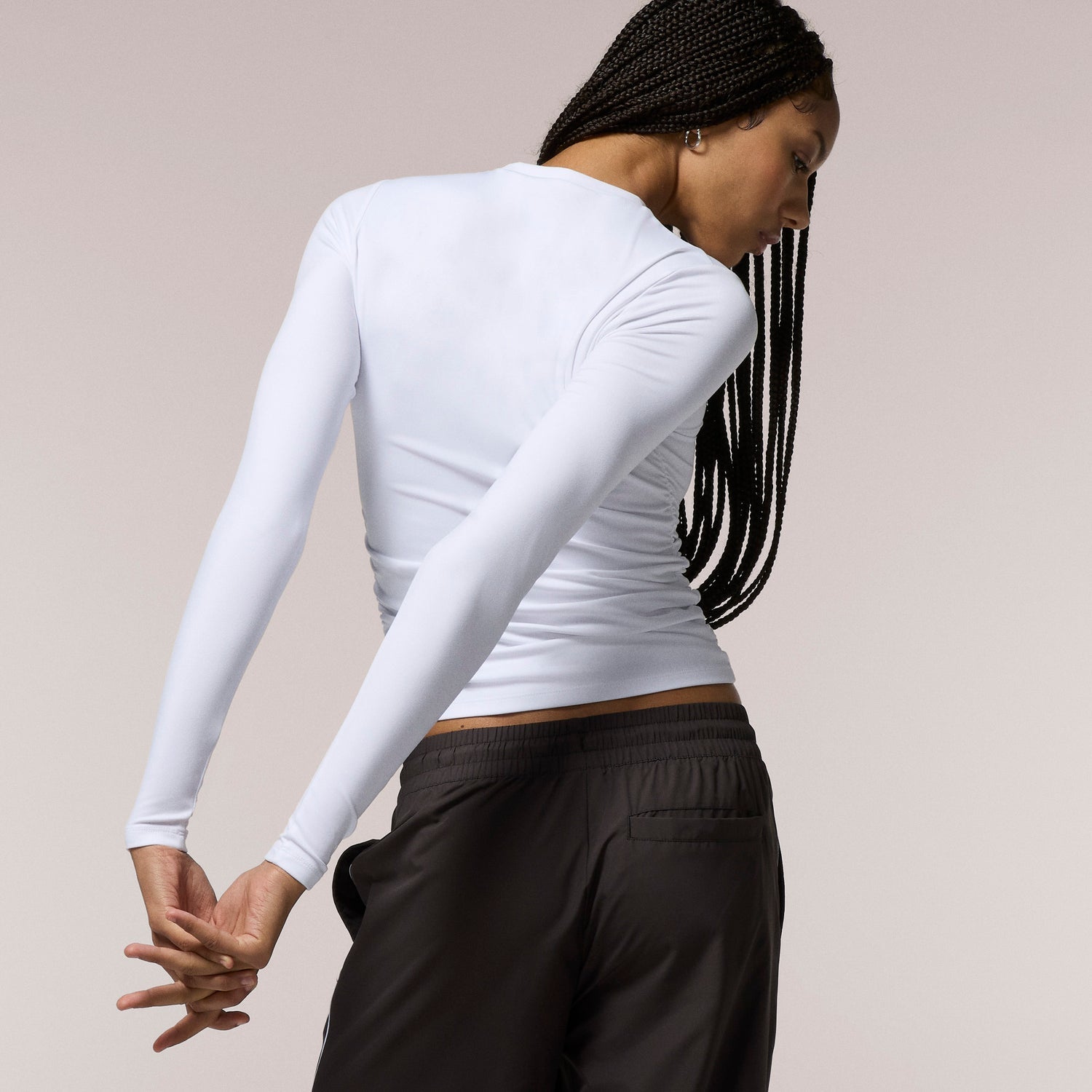 Cozi Ruched Smoothing Top - Women's - Bright White