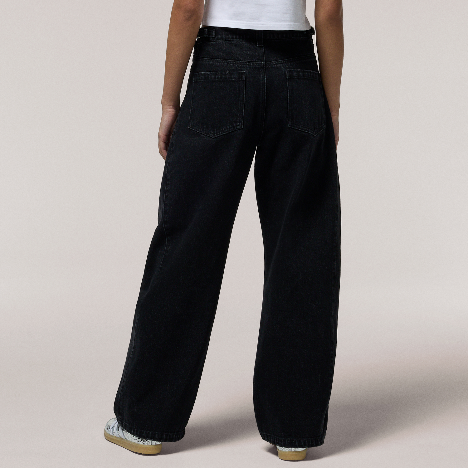 Cozi Denim Barrel Pants - Women's - Black