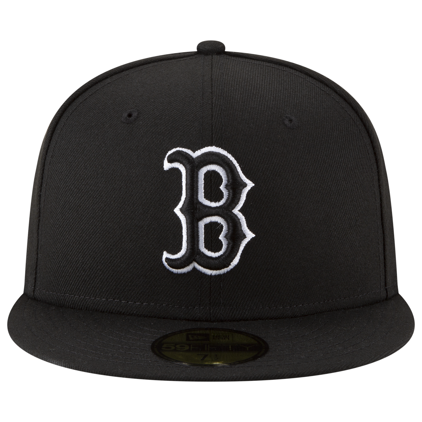 New Era Red Sox B-Dub 59FIFTY Fitted Hat - Men's - Black/White