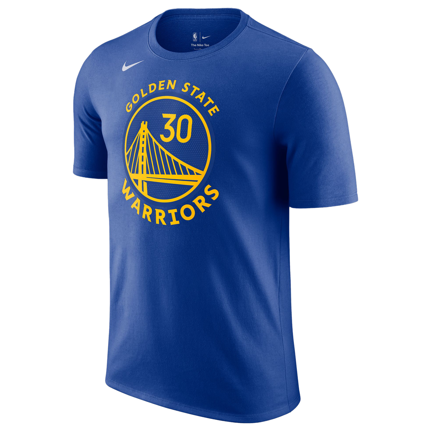 Nike Warriors Name & Number T-Shirt - Men's - Rush Blue