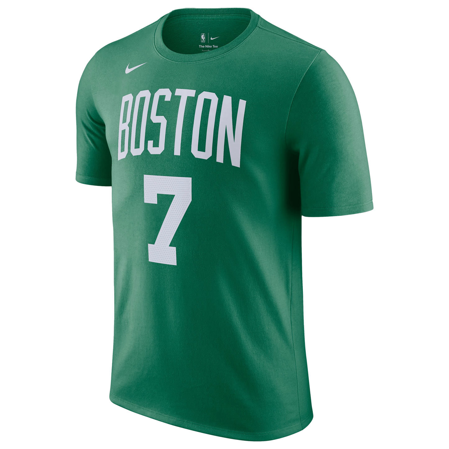 Nike Celtics Name & Number T-Shirt - Men's - White/Kelly Green