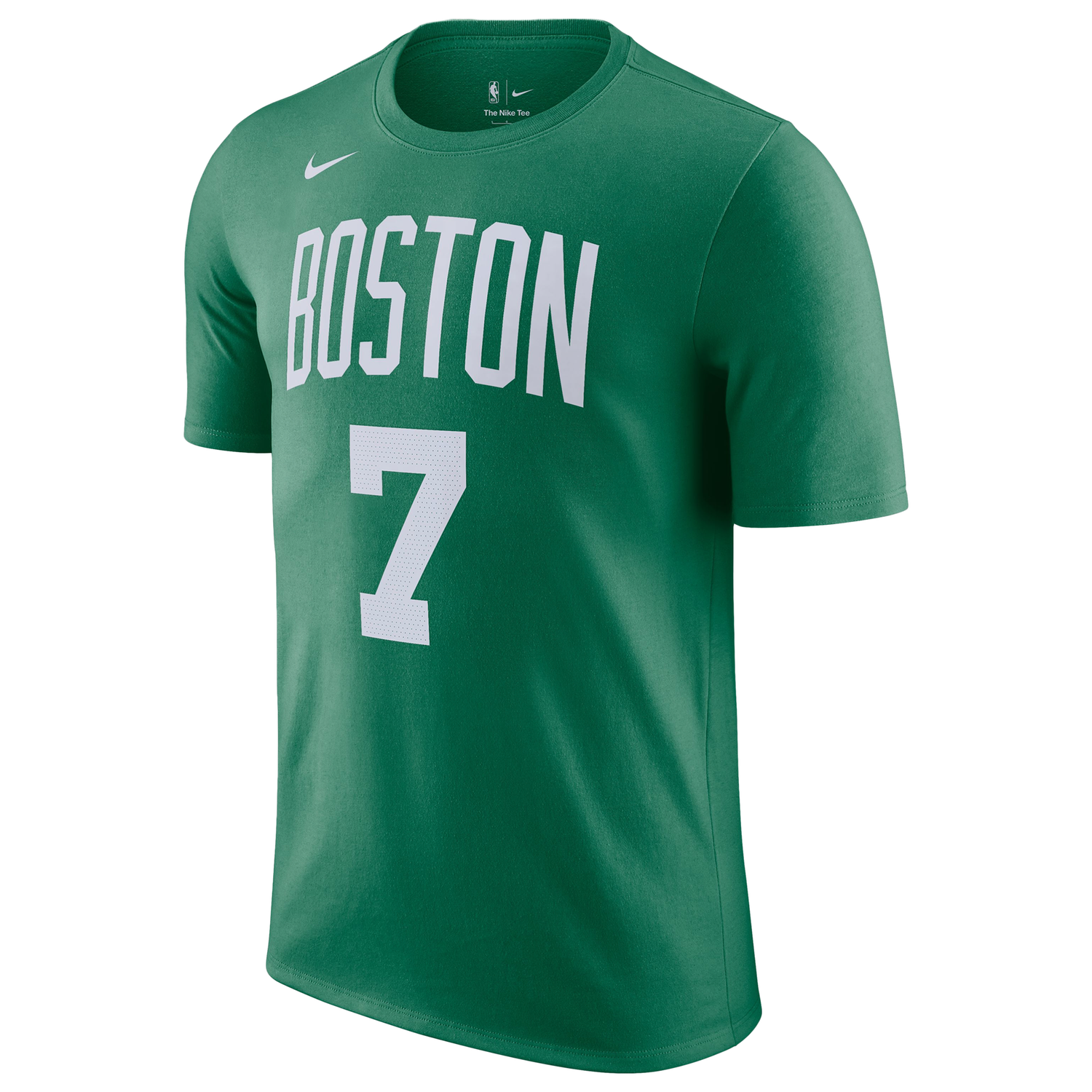 Nike Celtics Name & Number T-Shirt - Men's - White/Kelly Green