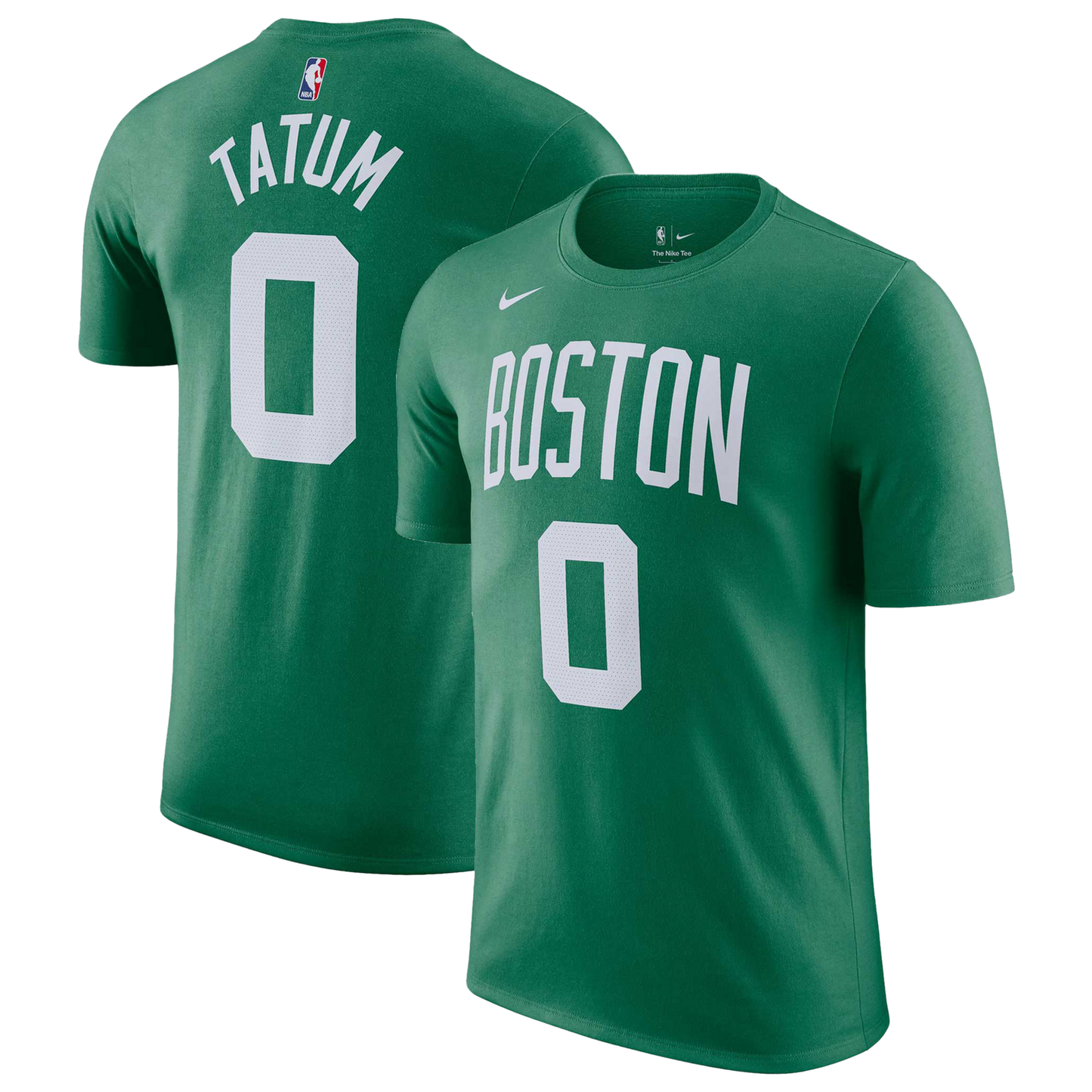 Nike Celtics Name & Number T-Shirt - Men's - White/Kelly Green (ZZ083673)