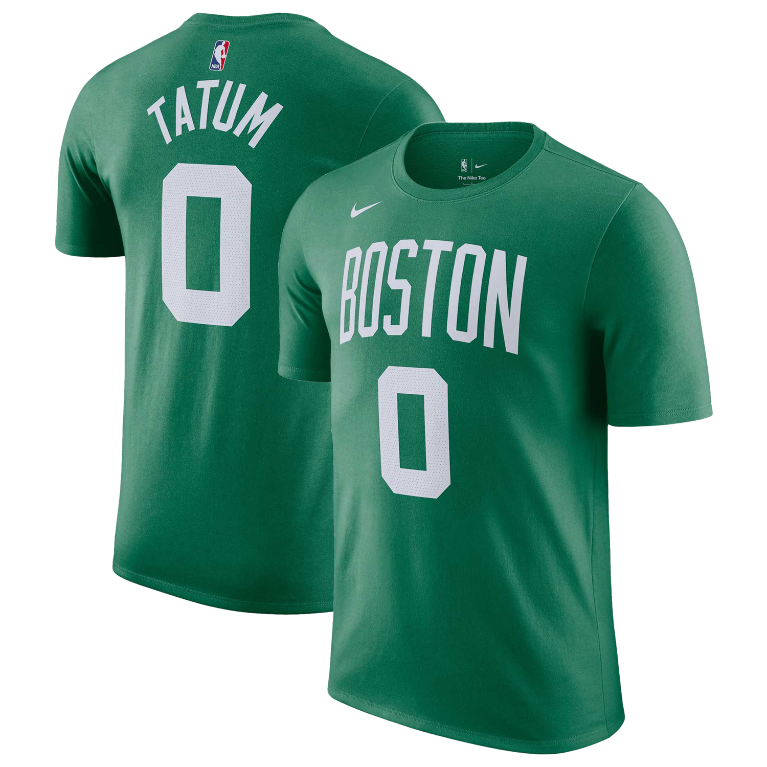Nike Celtics Name & Number T-Shirt - Men's - White/Kelly Green (ZZ083673)