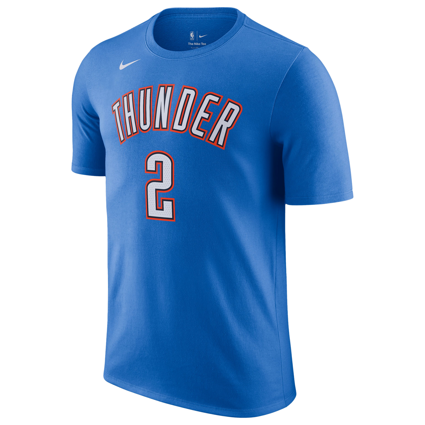 Nike Thunder Name & Number T-Shirt - Men's - Signal Blue