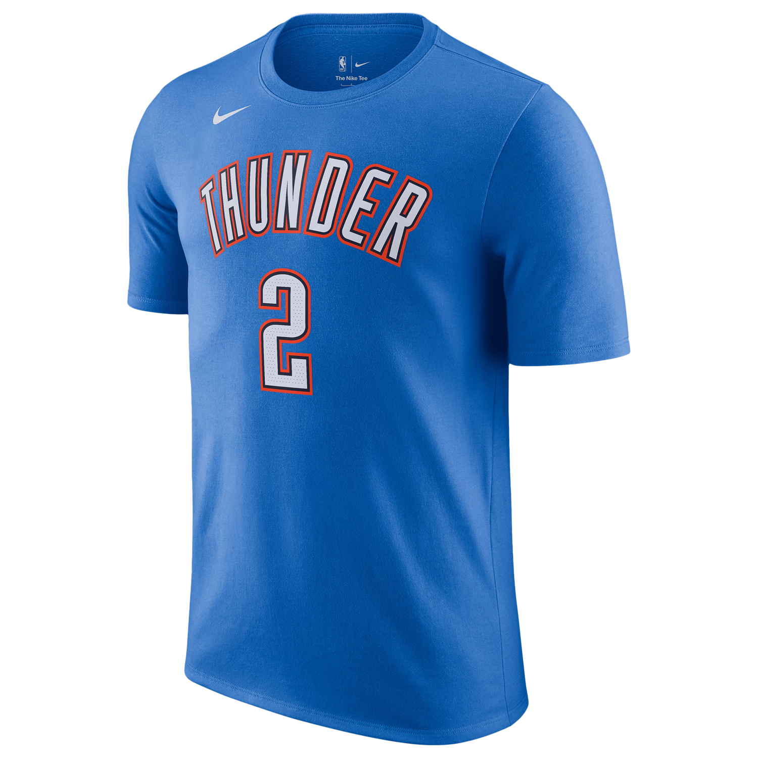 Nike Thunder Name & Number T-Shirt - Men's - Signal Blue