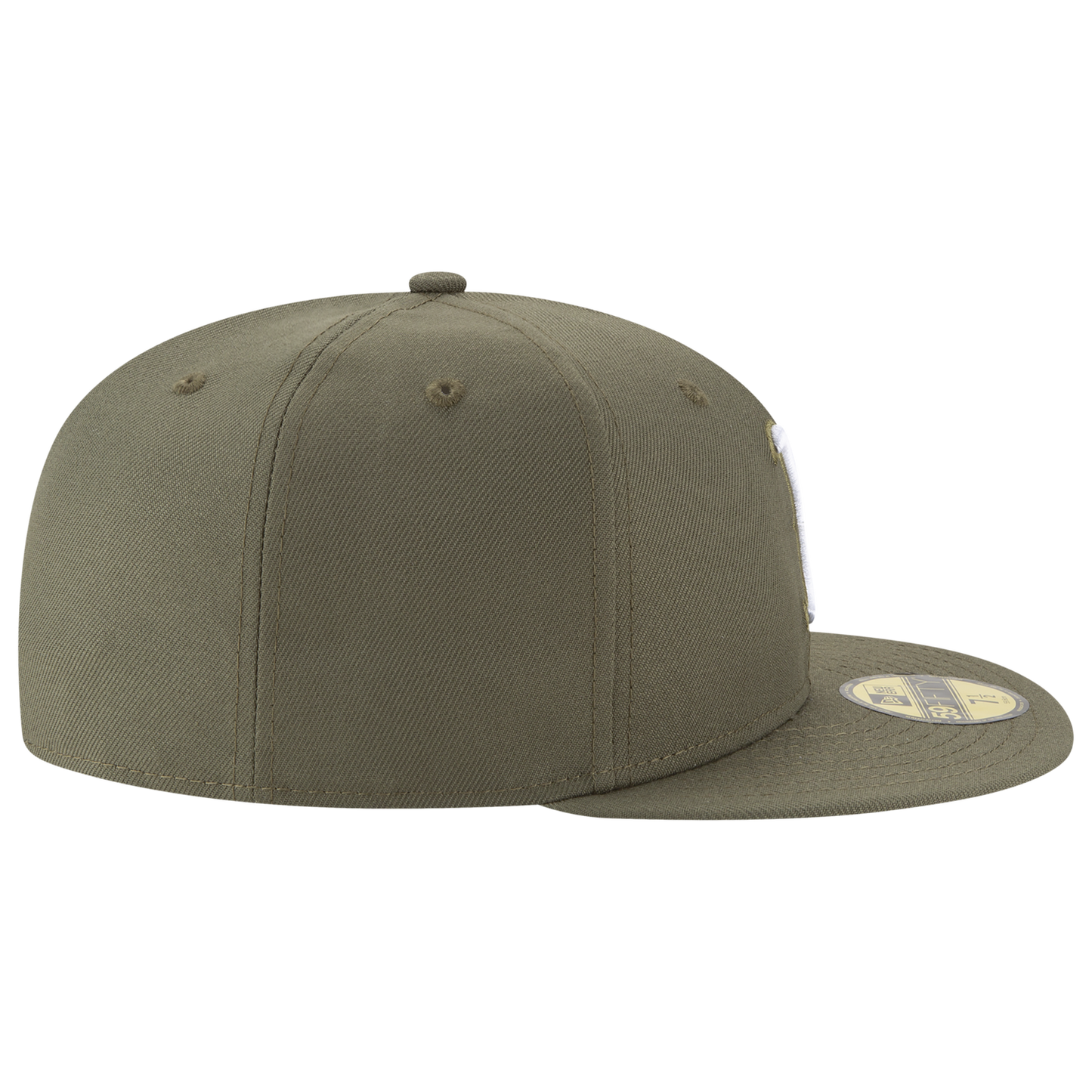 New Era Red Sox 59Fifty Basic Cap - Men's - White/Olive