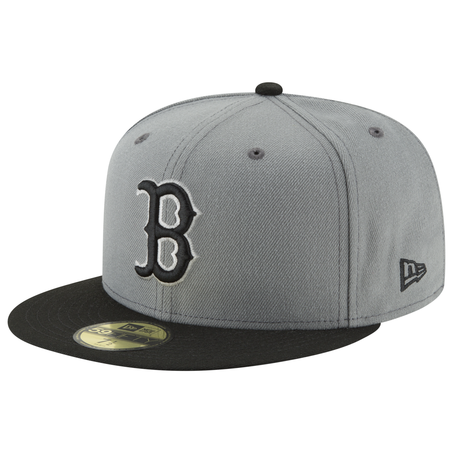 New Era Red Sox Two-Tone 59FIFTY Fitted Hat - Men's - Black/Grey