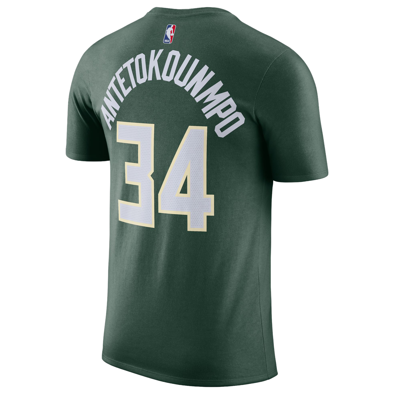 Nike Bucks Name & Number T-Shirt - Men's - Hunter Green