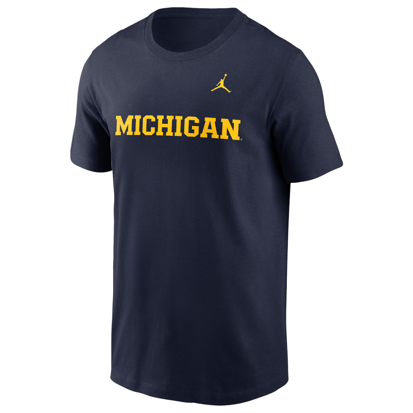 Nike NCAA Wordmark Short Sleeve T-Shirt - Men's - Navy