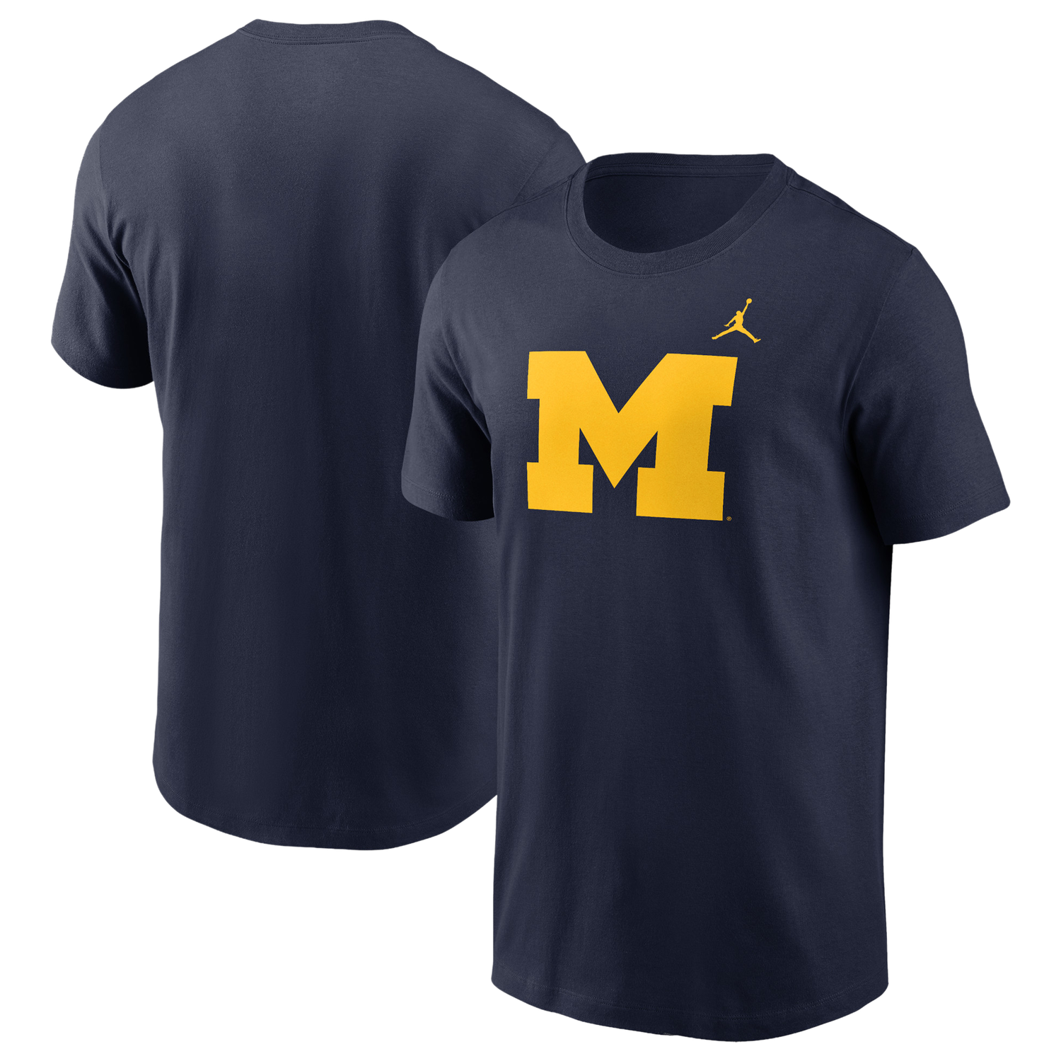 Nike NCAA Premium Short Sleeve T-Shirt - Men's - Navy