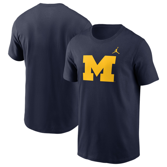 Nike NCAA Premium Short Sleeve T-Shirt - Men's - Navy