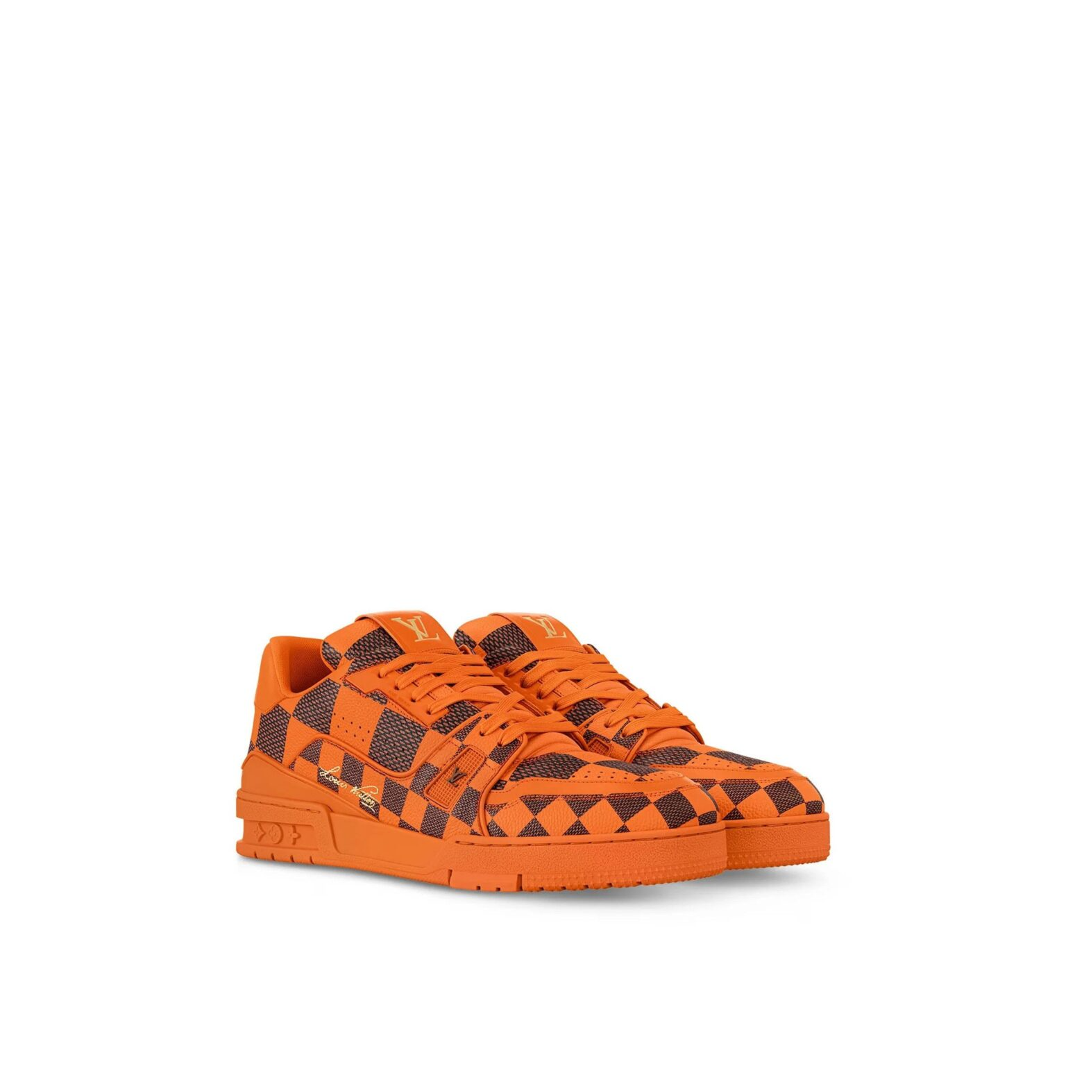 Louis Vuitton LV Trainer Sneaker DarkOrange