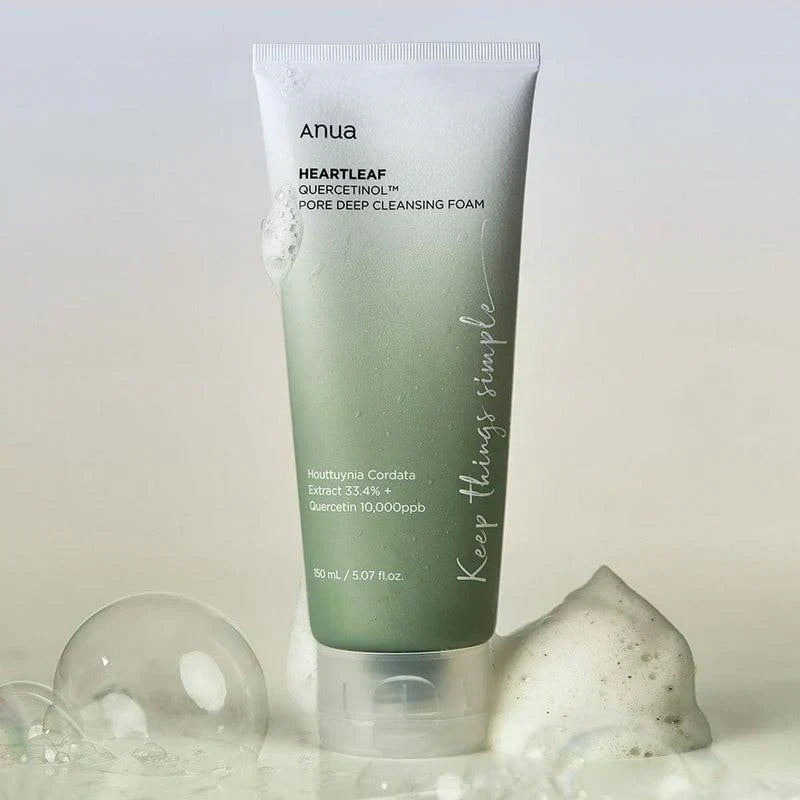 Anua Heartleaf Quercetinol Espuma de Limpeza Profunda de Poros 150ML - imagem 2