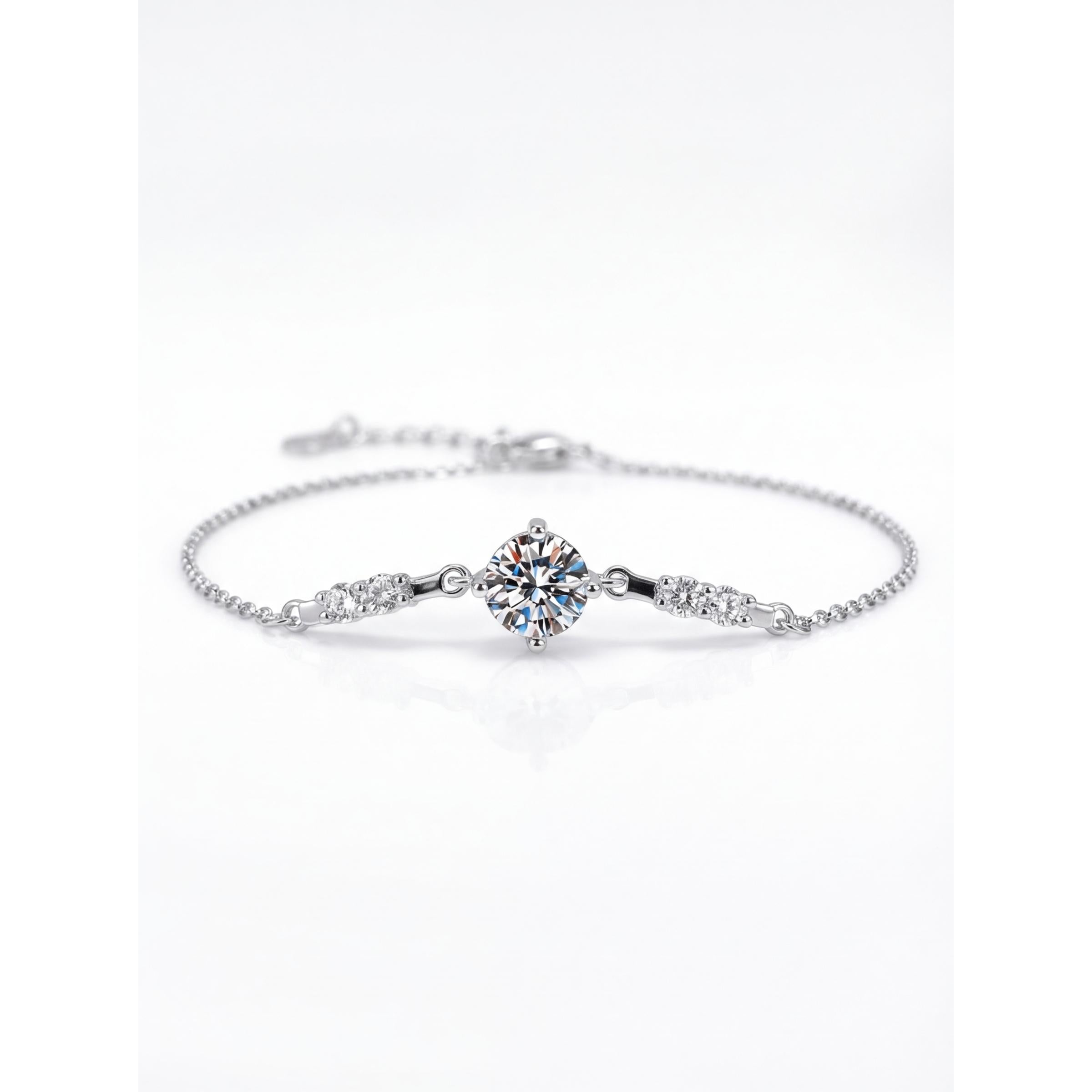 Arcana™ Elegant Basic 1CT Bracelet – 925 Sterling Silver - foto 2