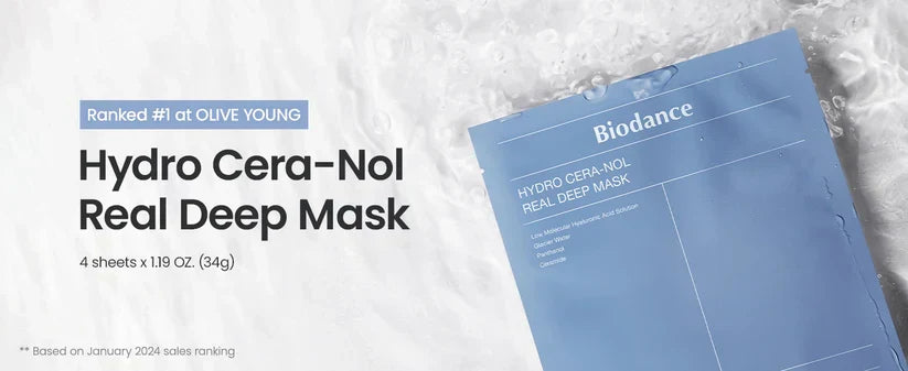 Conjunto de Máscaras BIODANCE - Hydro Cera-nol 4pcs + Bio-Colágeno 4pcs - imagem 3