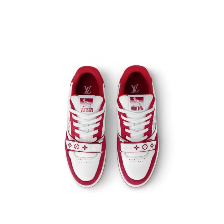 Louis Vuitton LV Trainer Sneaker Red