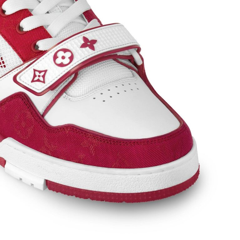 Louis Vuitton LV Trainer Sneaker Red