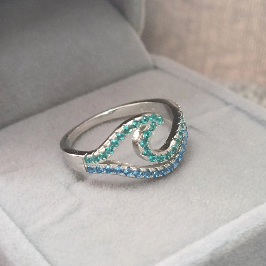 Wave Silver Ring - foto 5