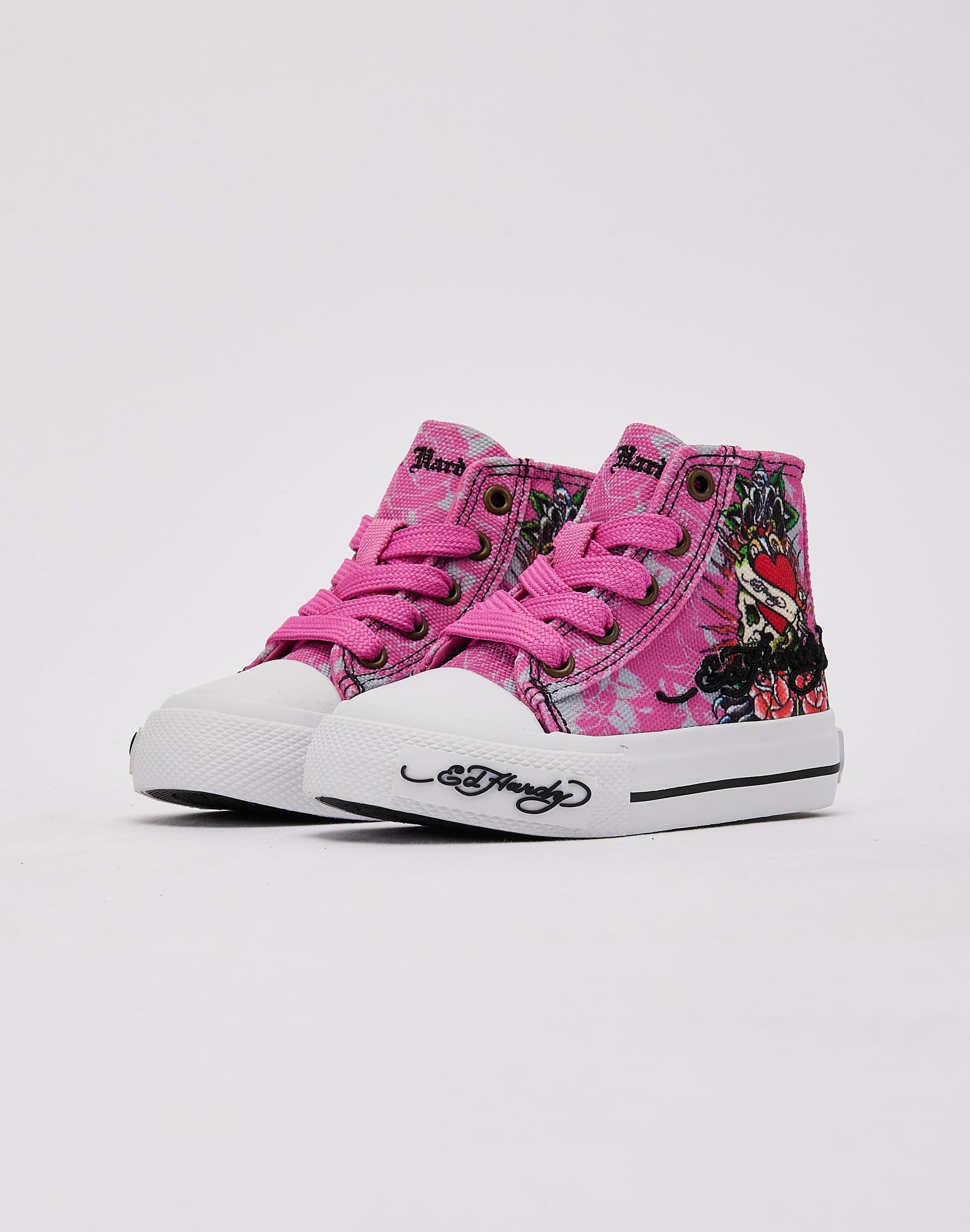 Ed Hardy Side Skull Hi Toddler