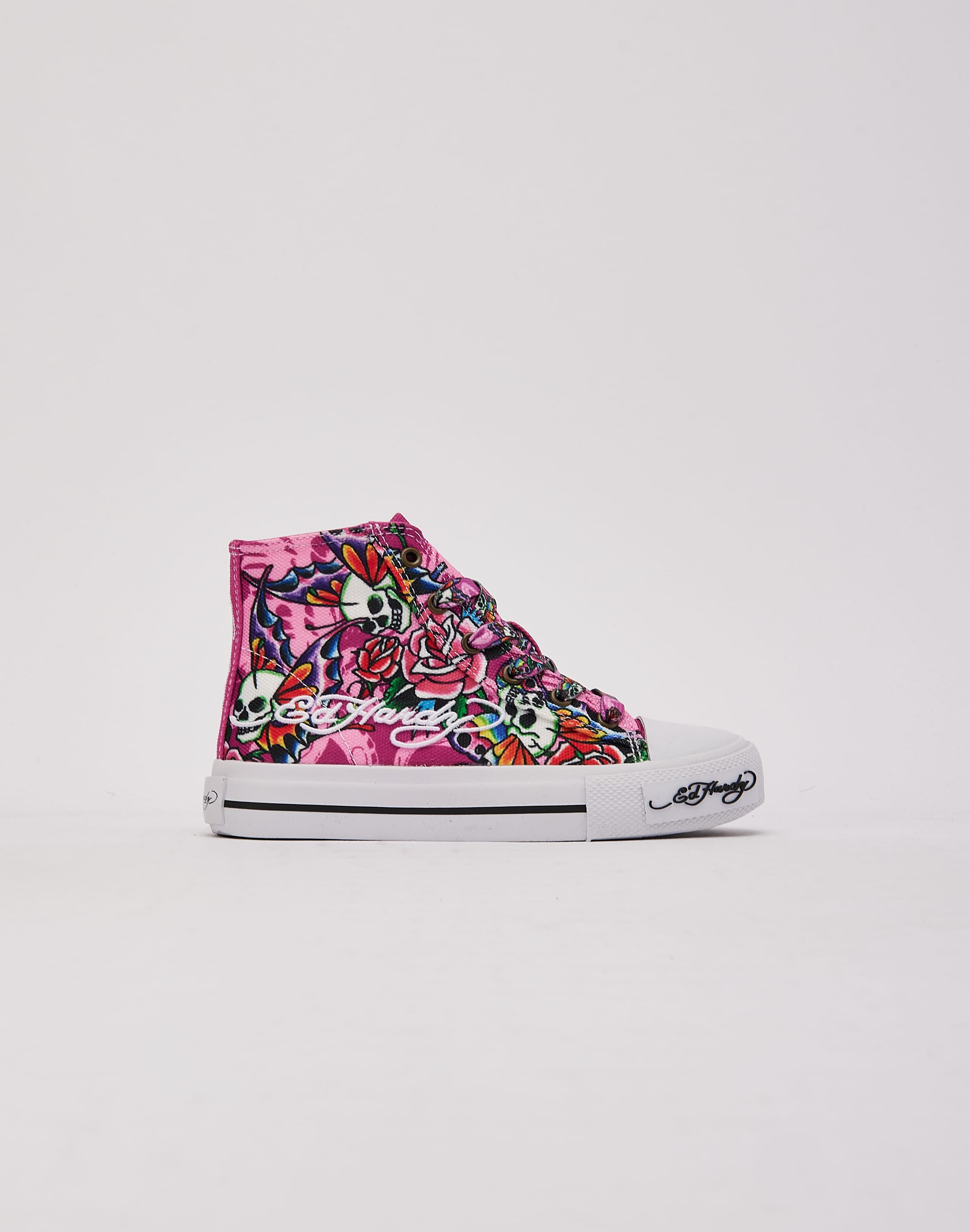 Ed Hardy Skull Butterfly Hi Pre-School