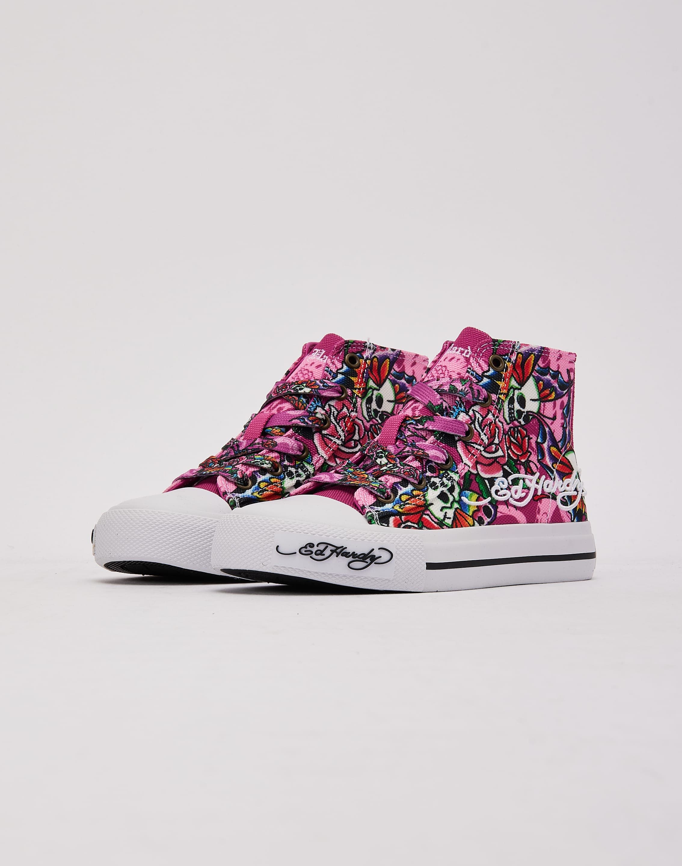 Ed Hardy Skull Butterfly Hi Pre-School