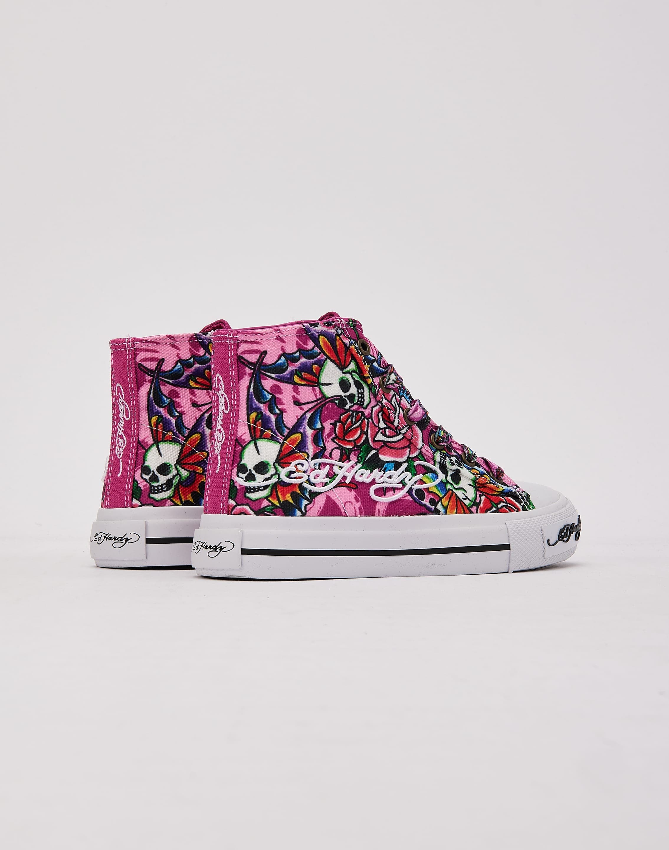 Ed Hardy Skull Butterfly Hi Pre-School