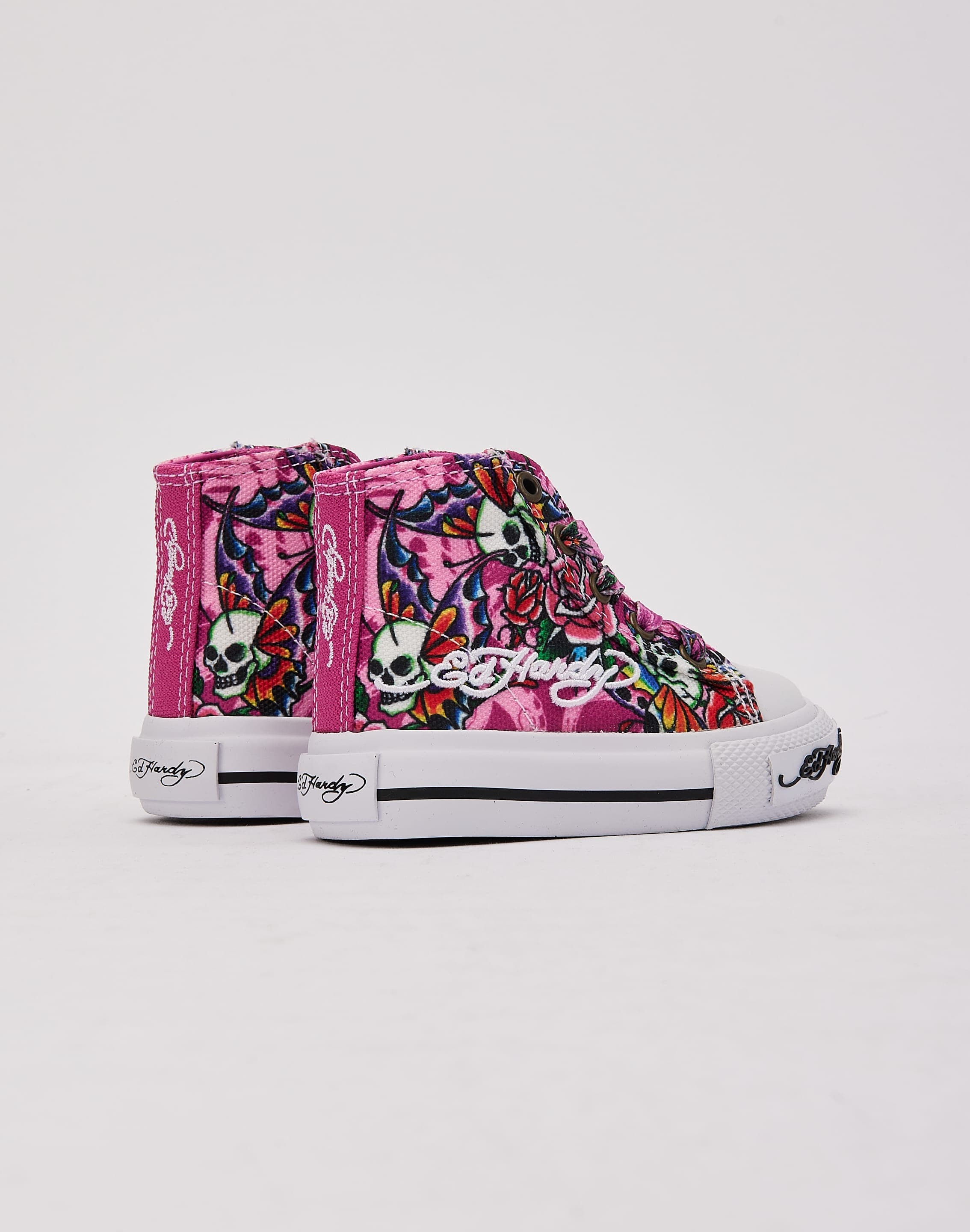 Ed Hardy Butterfly Skull Hi Toddler