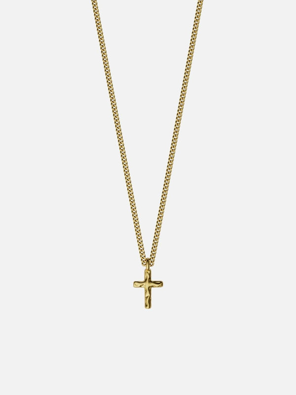 FORGED CROSS CHAIN | 18K Gold