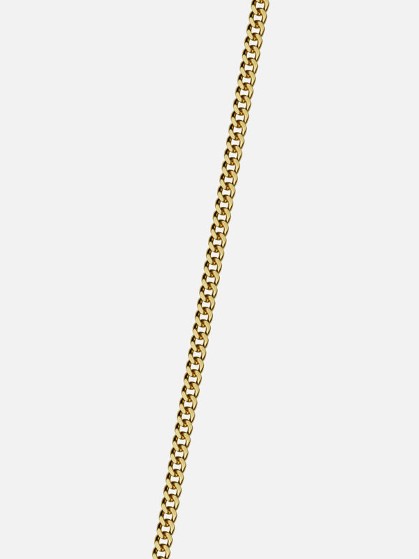 FORGED CROSS CHAIN | 18K Gold