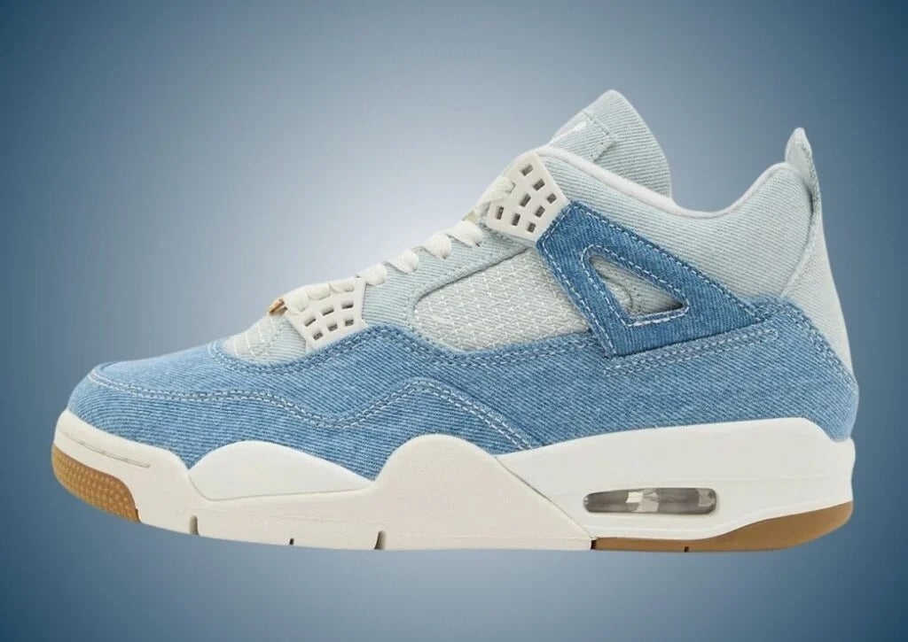 Nike Air Wmns Jordan 4 Retro TEX Worn Blue Denim