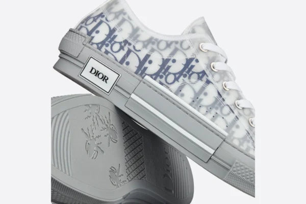 B23 League Low  White Navy Blue Dior