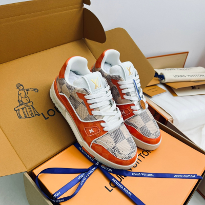 Louis Vuitton LV Trainer #54 Sneakers Orange