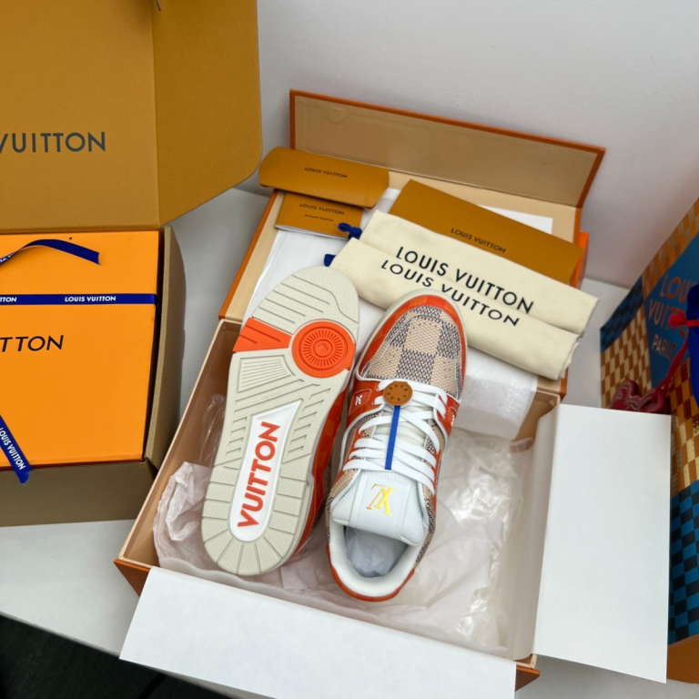 Louis Vuitton LV Trainer #54 Sneakers Orange