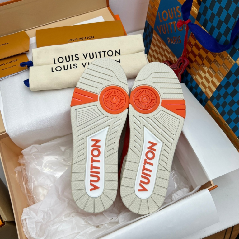 Louis Vuitton LV Trainer #54 Sneakers Orange
